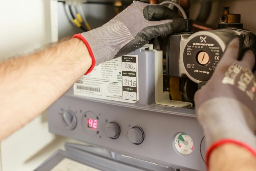 Main Repairing a Boiler